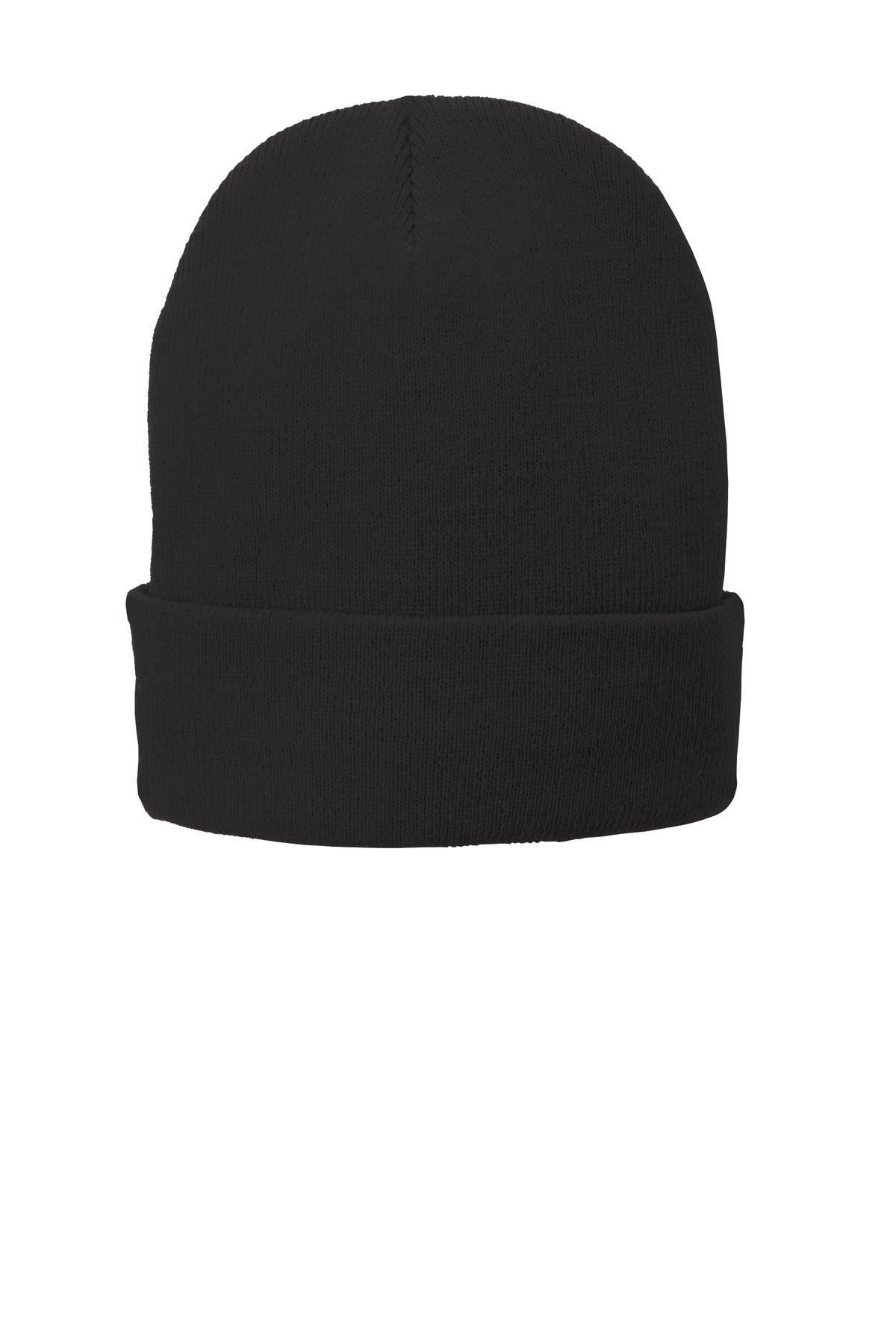 We took our popular knit cap style and fully lined it with fleece for additional warmth and comfort.