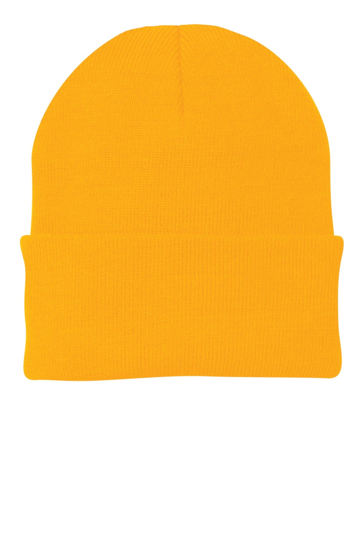 Keep your head well covered during cooler weather in our cap that has a 3-inch folding cuff for easy