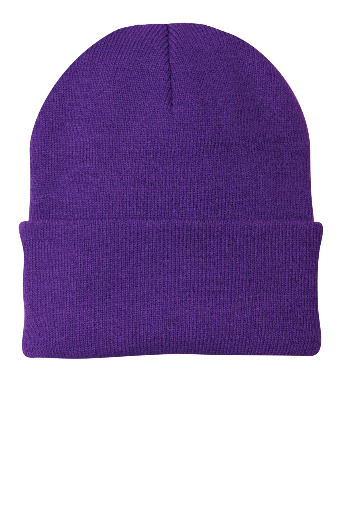 Keep your head well covered during cooler weather in our cap that has a 3-inch folding cuff for easy