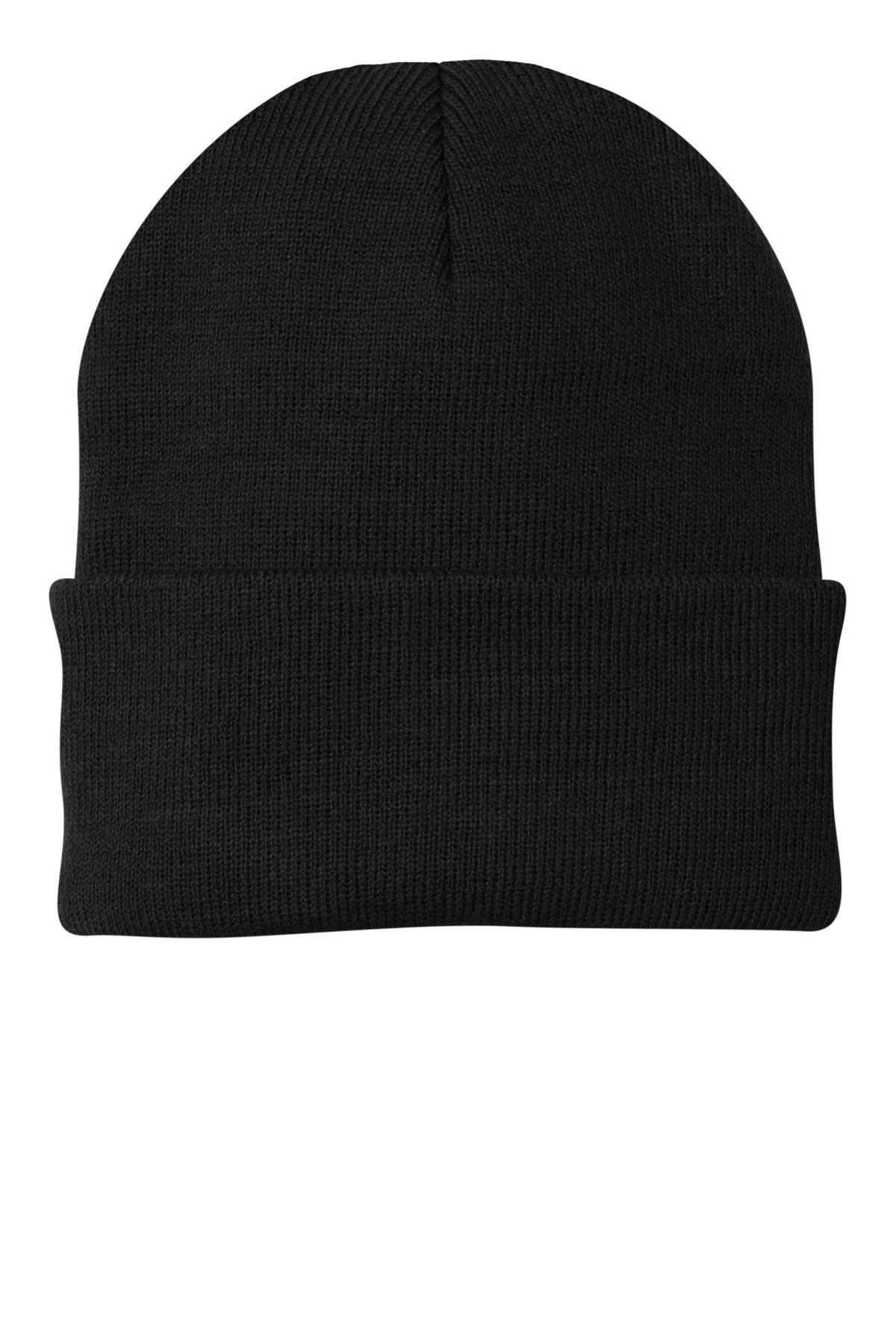 Keep your head well covered during cooler weather in our cap that has a 3-inch folding cuff for easy