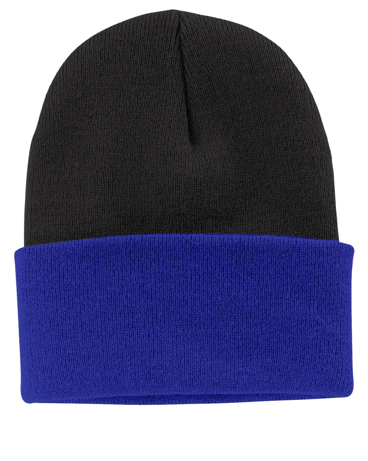 Keep your head well covered during cooler weather in our cap that has a 3-inch folding cuff for easy