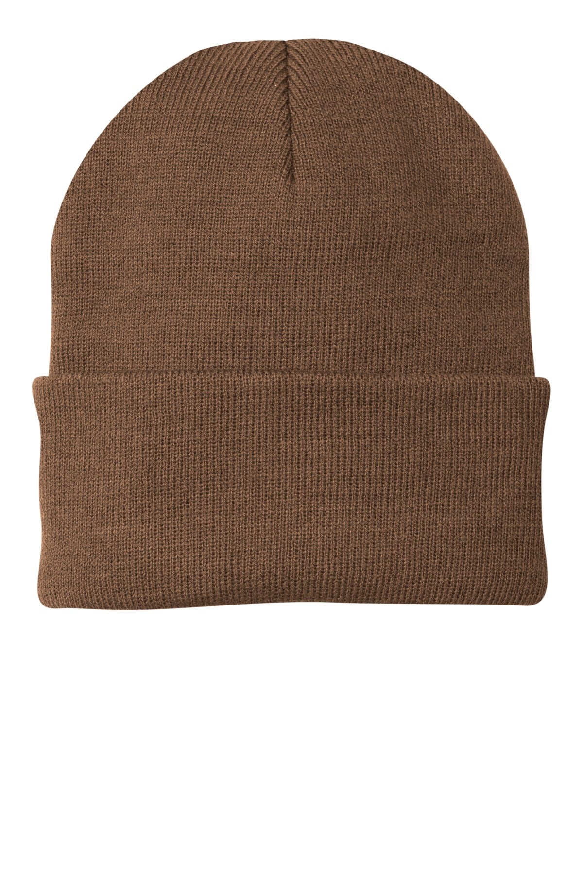 Keep your head well covered during cooler weather in our cap that has a 3-inch folding cuff for easy