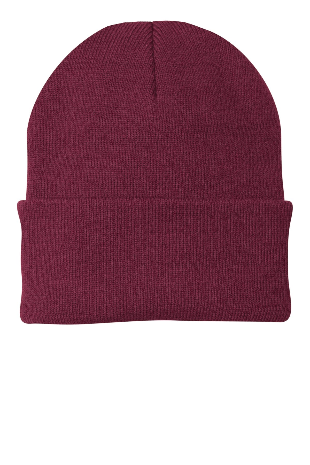 Keep your head well covered during cooler weather in our cap that has a 3-inch folding cuff for easy