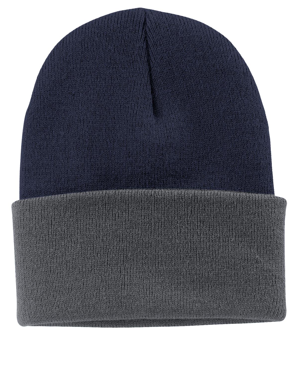 Keep your head well covered during cooler weather in our cap that has a 3-inch folding cuff for easy