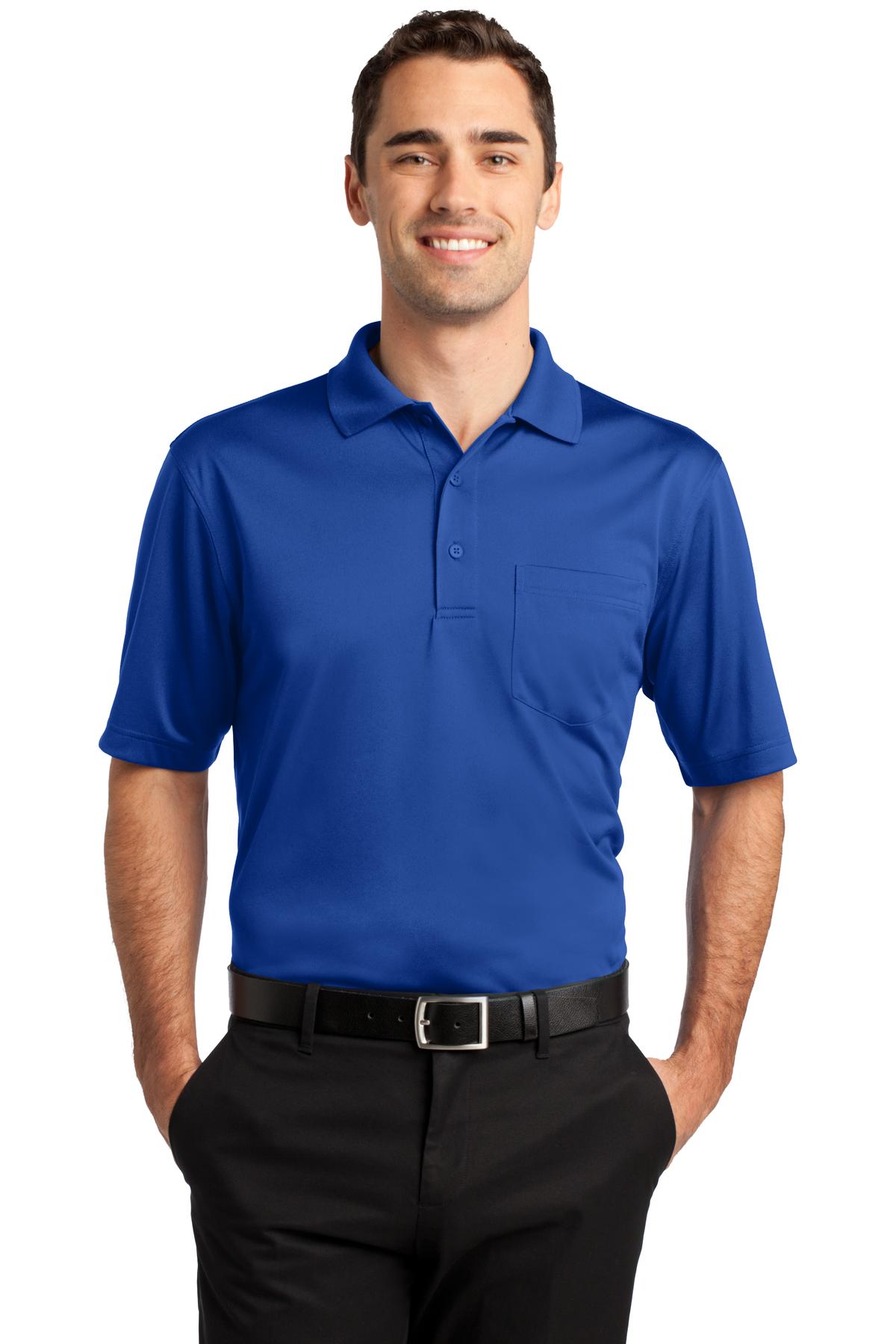 Made to work this high-performance polo can handle whatever  - Royal
