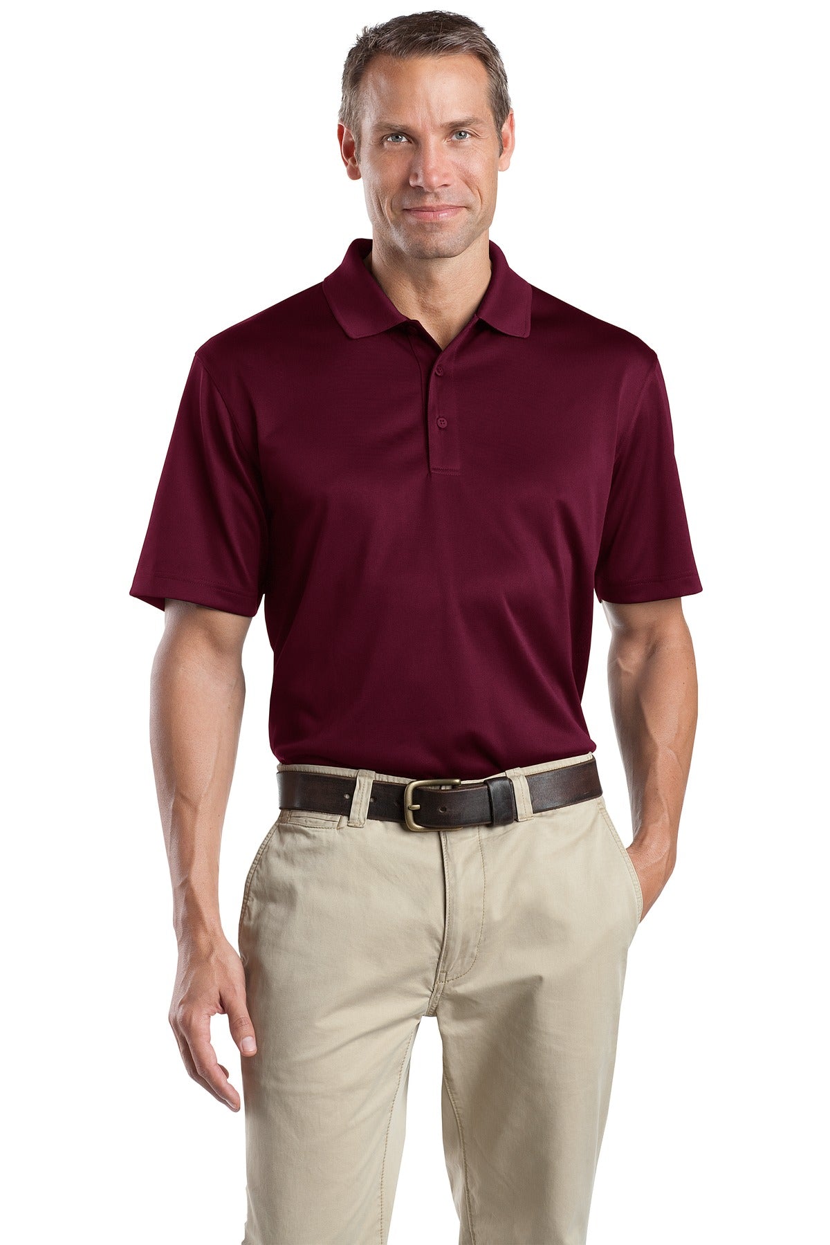 Tough enough for most general work environments this high-pe - Maroon