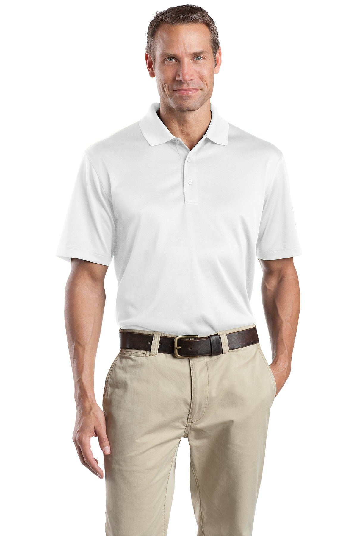 Tough enough for most general work environments this high-pe - White