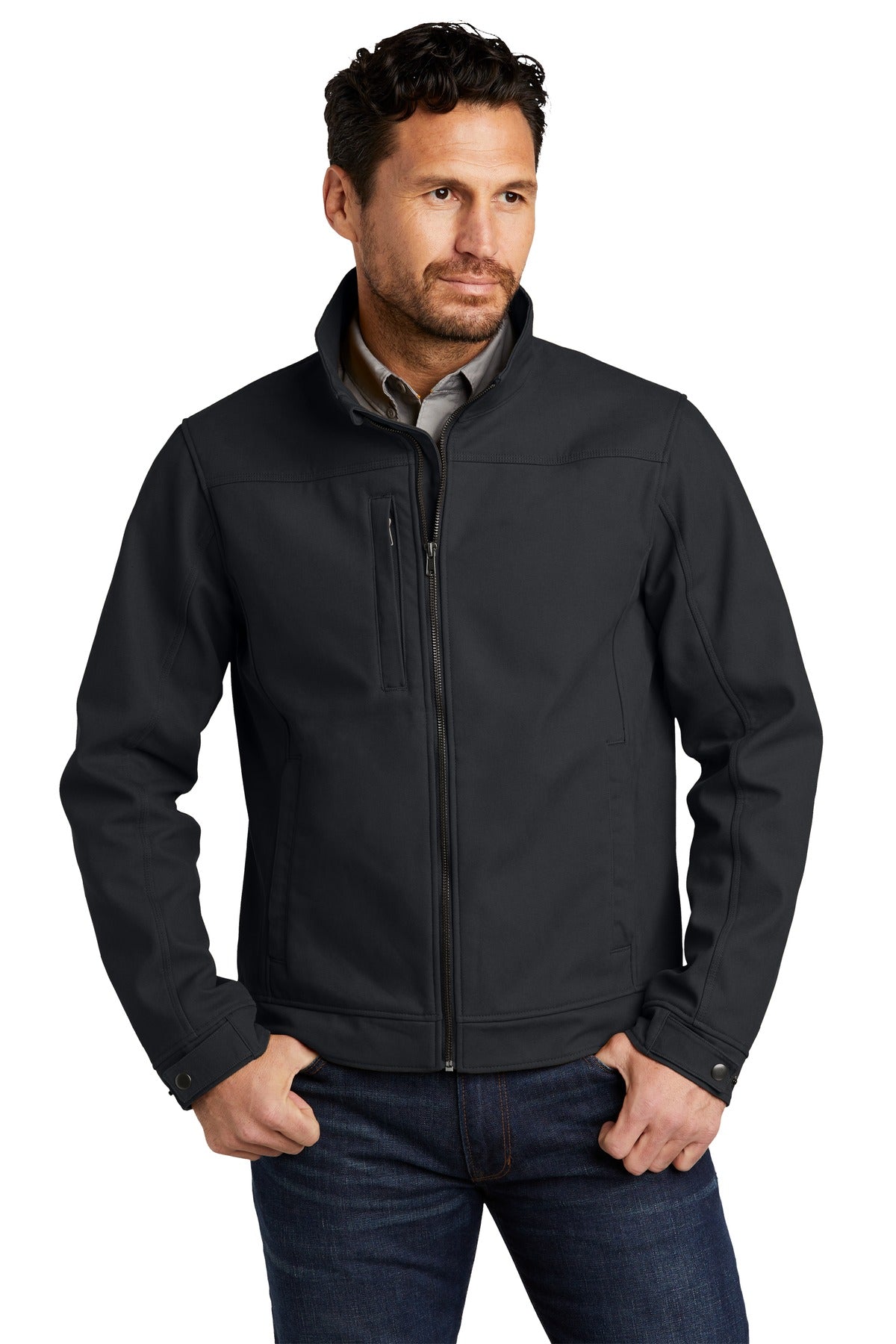 By combining popular soft shell outerwear technology with du - Charcoal