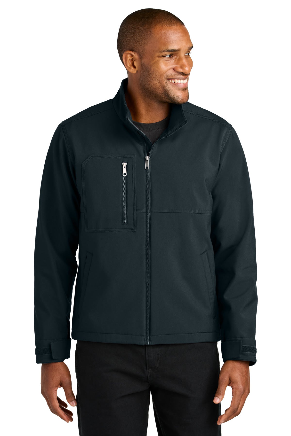 Tough jobs call for tough workwear and this water-resistant  - Navy