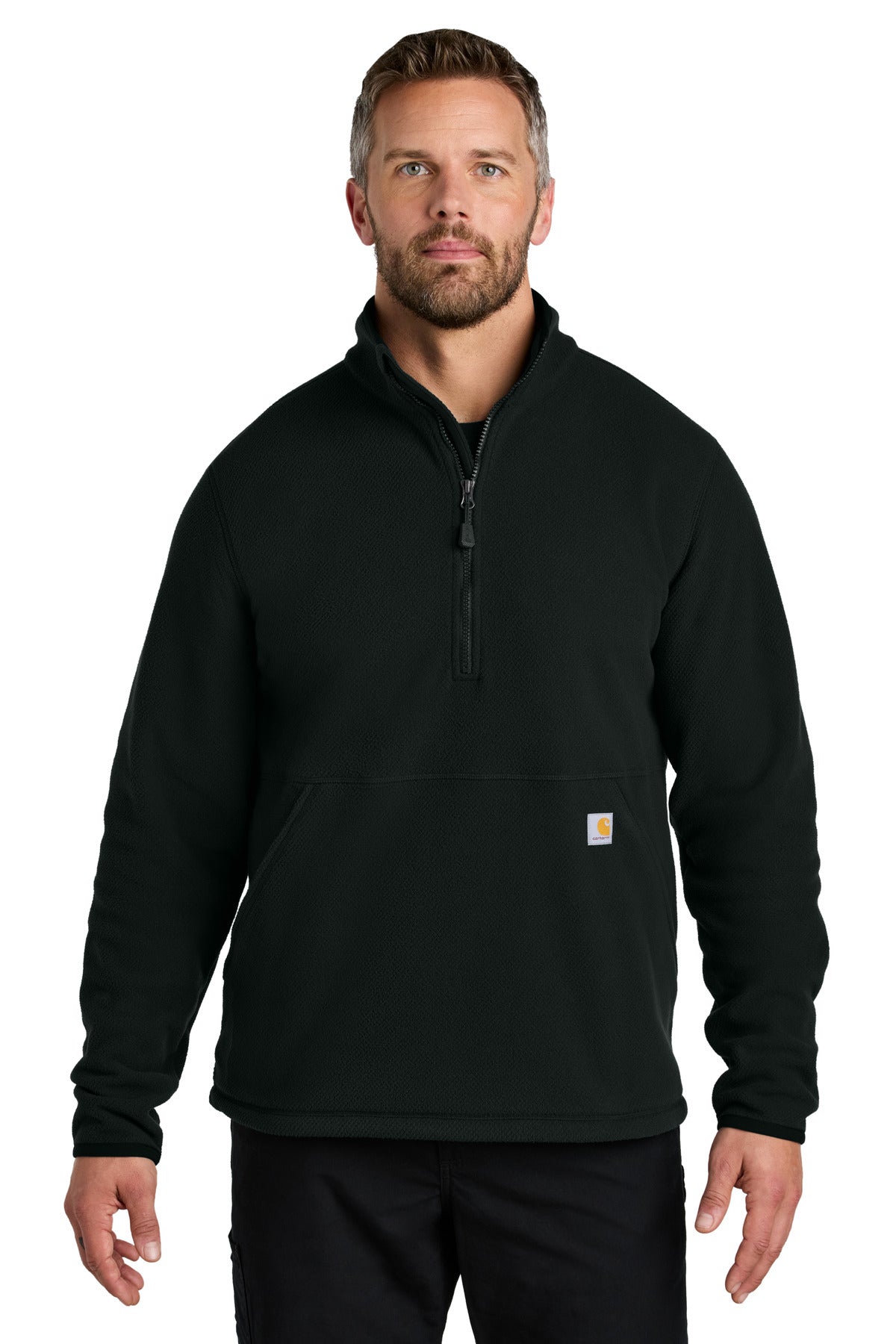 From jobsite to backyard barbeque Carhartt Textured Fleece o - Black