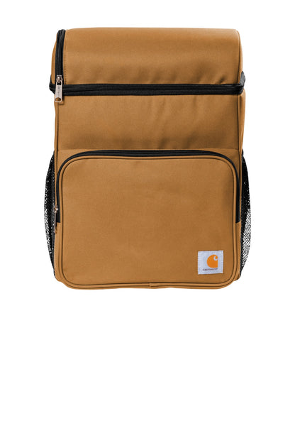 Strap on this soft-sided seam-sealed cooler and keep up to 2 - Carhartt Brown