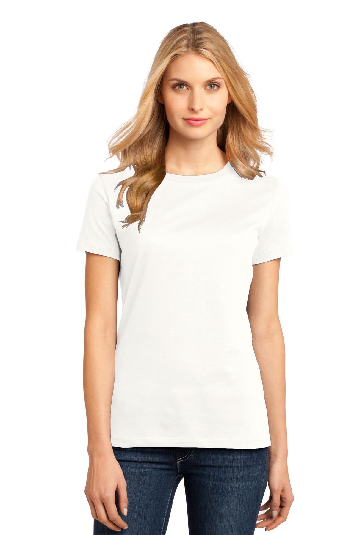 An effortless perfect tee for everyday wear. 4.3-ounce 100%  - Bright White