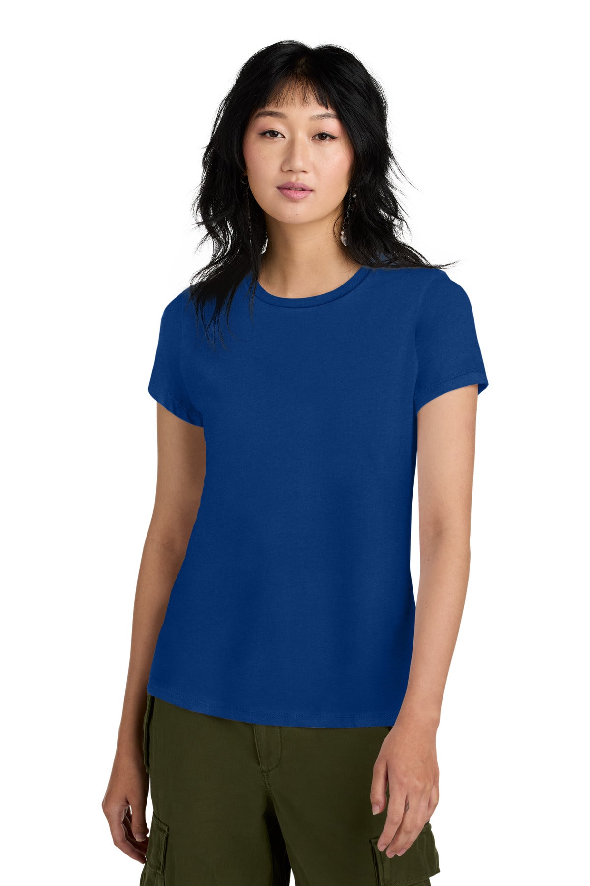 An effortless perfect tee for everyday wear. 4.3-ounce 100%  - Deep Royal