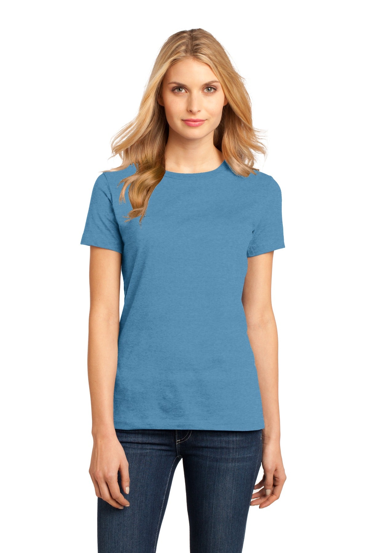 An effortless perfect tee for everyday wear. 4.3-ounce 100%  - Clean Denim