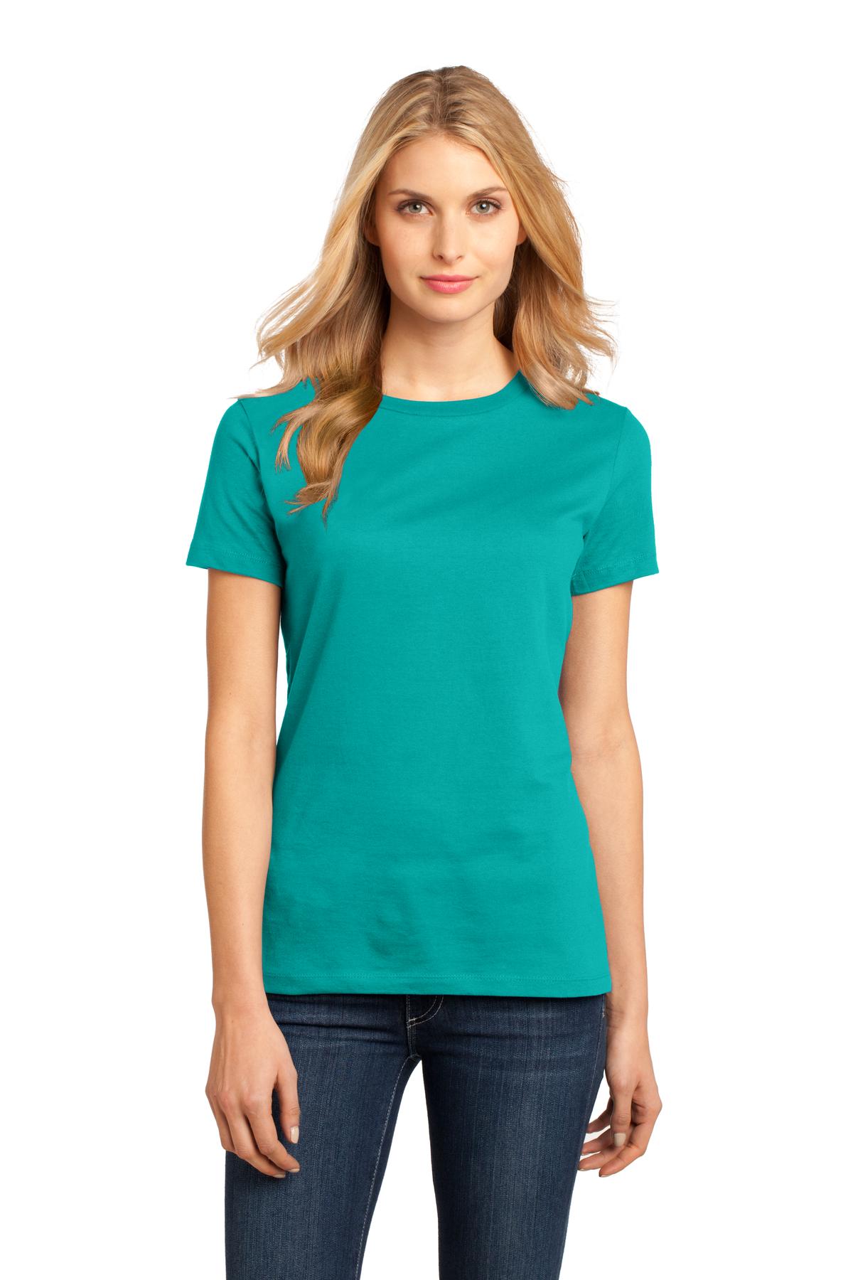 An effortless perfect tee for everyday wear. 4.3-ounce 100%  - Jade