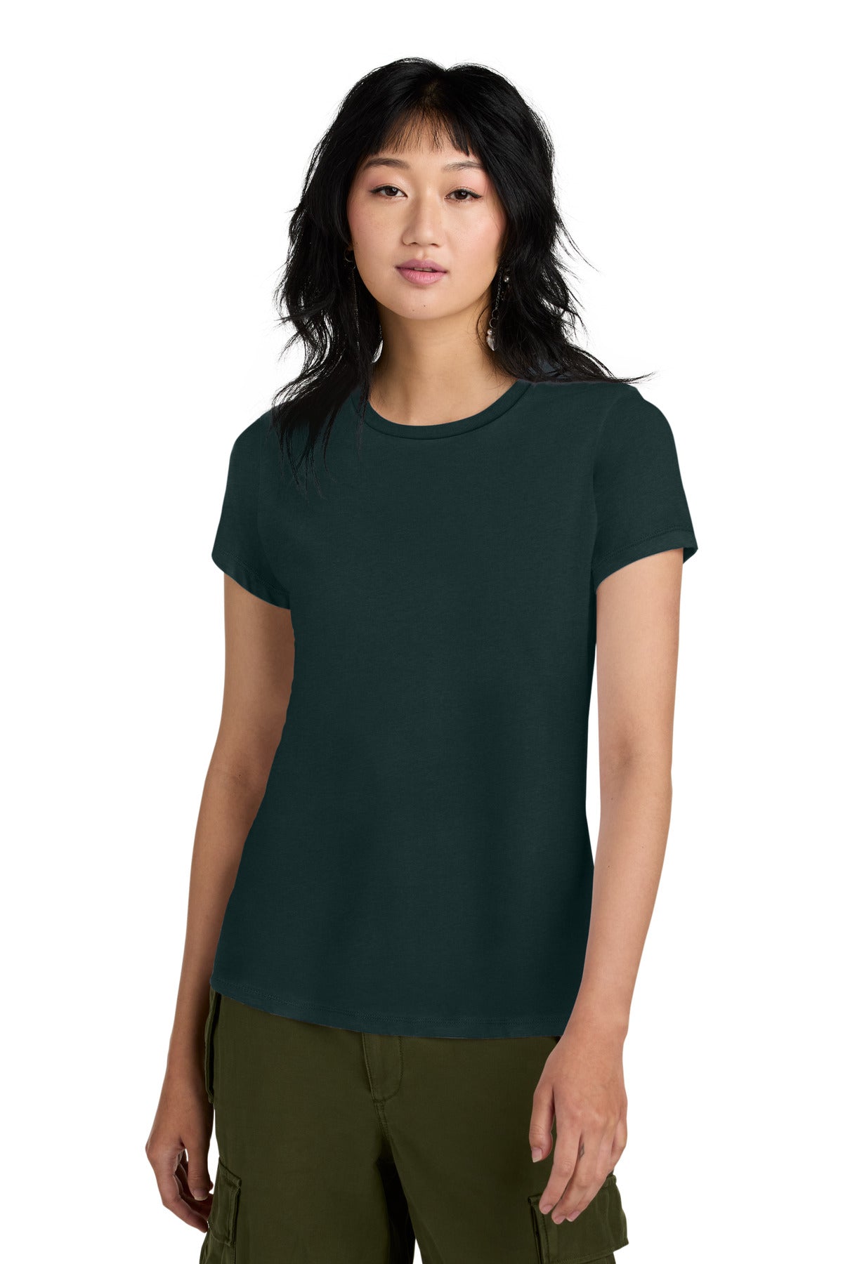 An effortless perfect tee for everyday wear. 4.3-ounce 100%  - Rainforest
