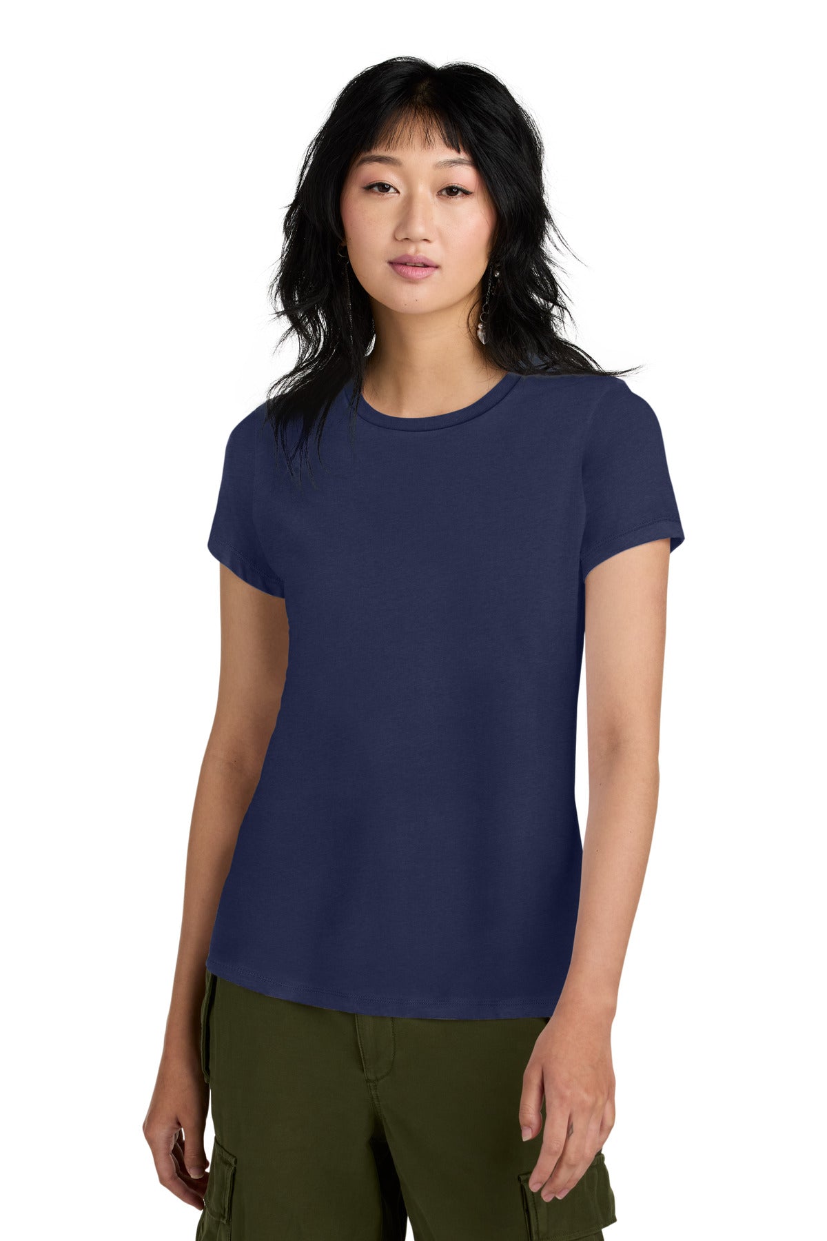 An effortless perfect tee for everyday wear. 4.3-ounce 100%  - Tanzanite