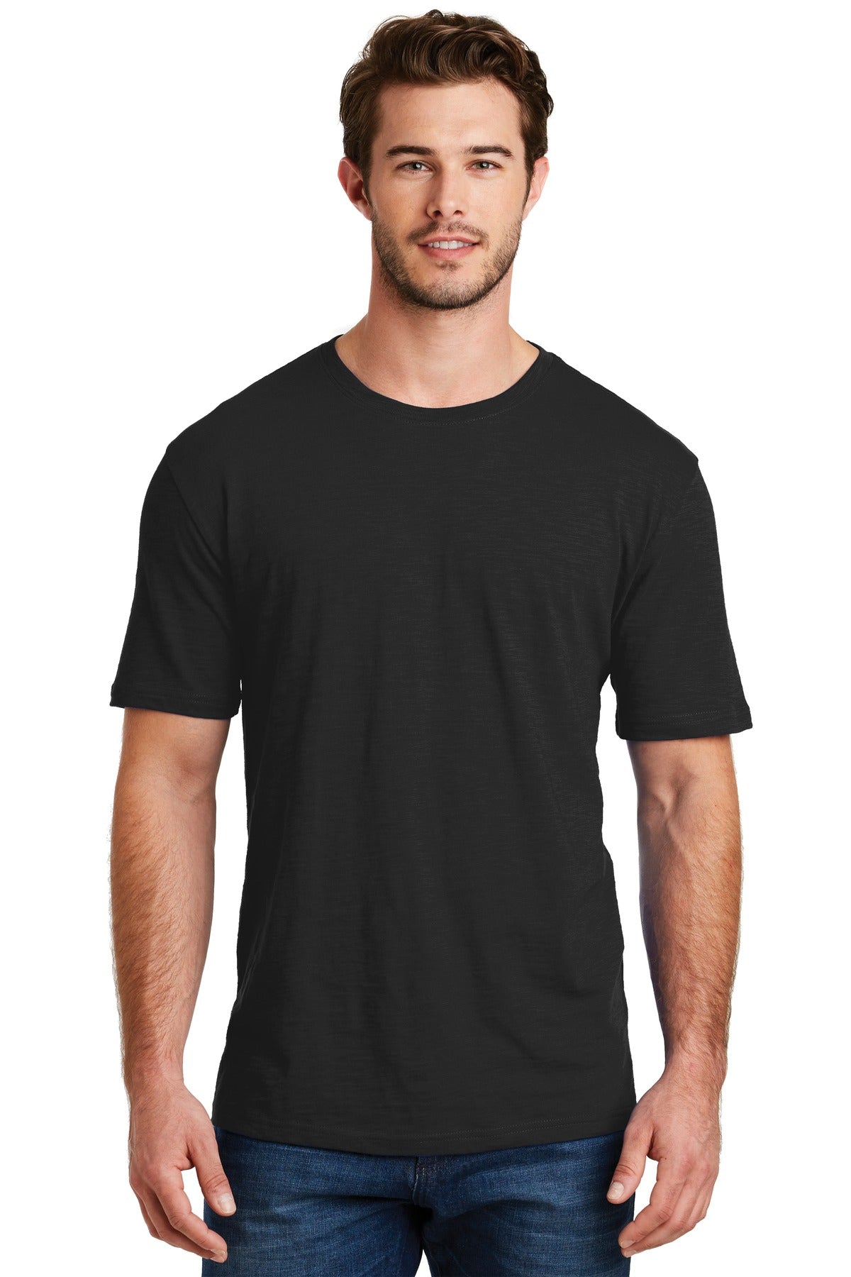 Enjoy 100% pure tee perfection from the softest blend.4.3-ou - Black
