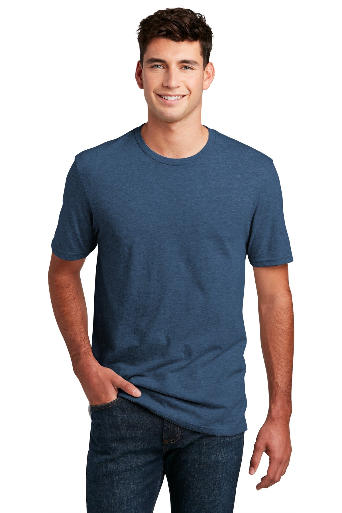 Enjoy 100% pure tee perfection from the softest blend.4.3-ou - Deep Royal Fleck