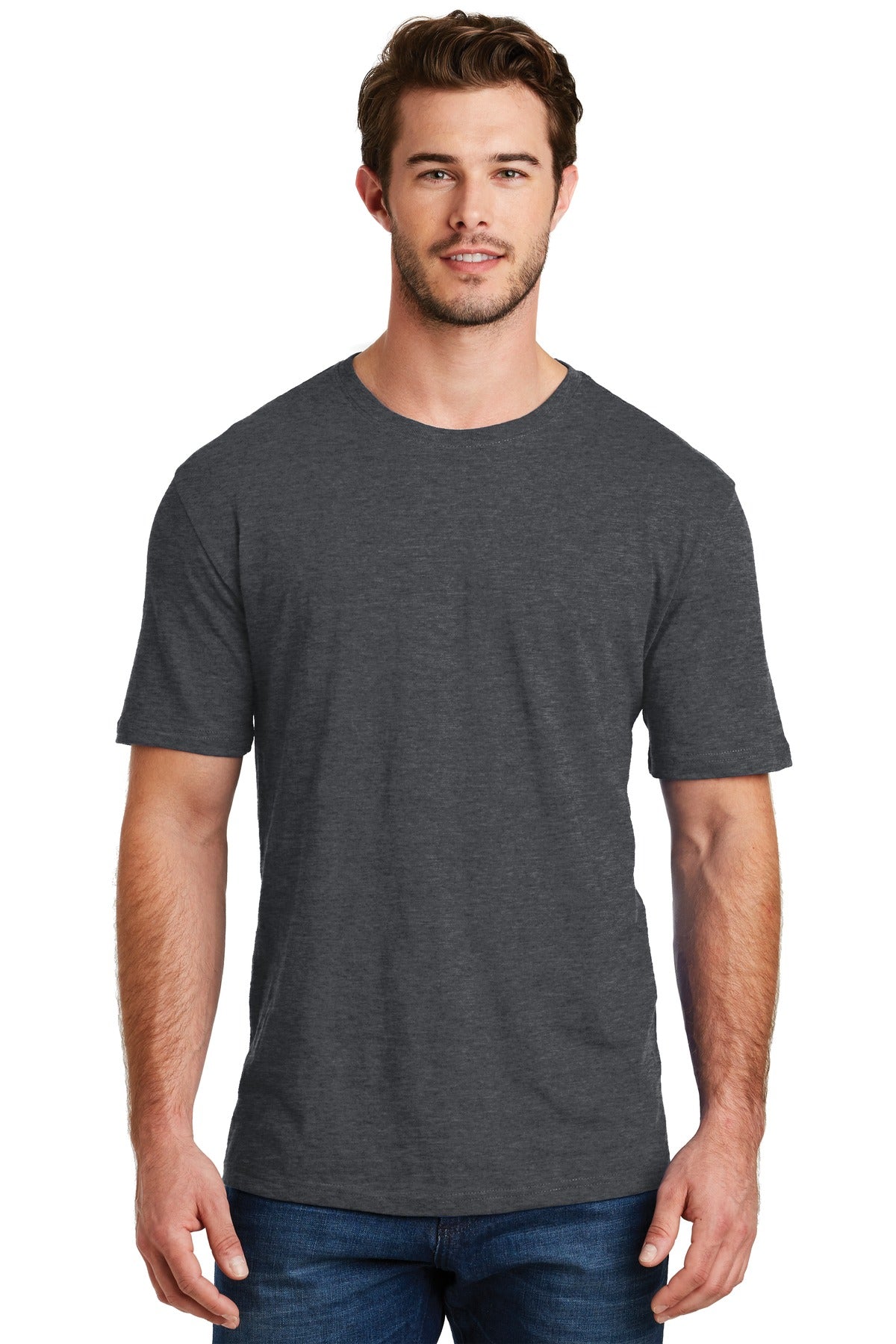 Enjoy 100% pure tee perfection from the softest blend.4.3-ou - Heathered Charcoal