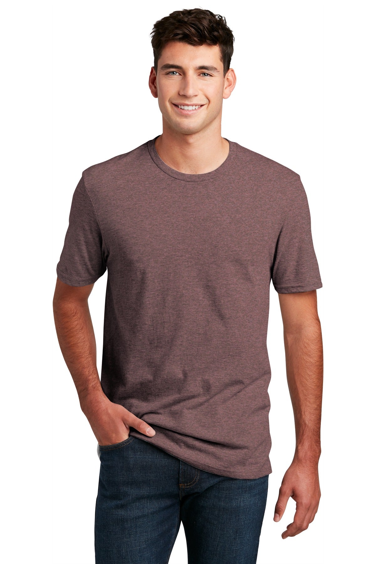 Enjoy 100% pure tee perfection from the softest blend.4.3-ou - Rose Fleck
