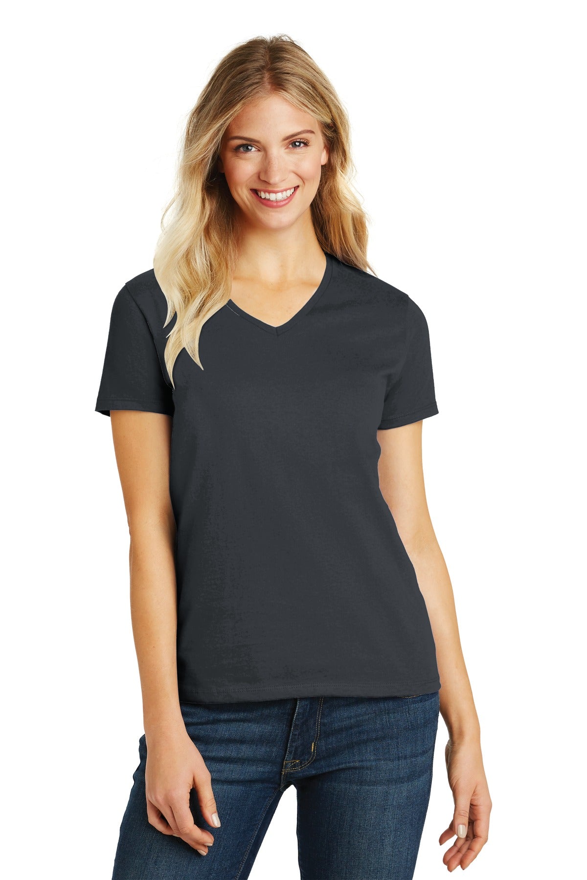 Totally perfect blend of cotton and poly.4.3-ounce 60/40 com - Charcoal