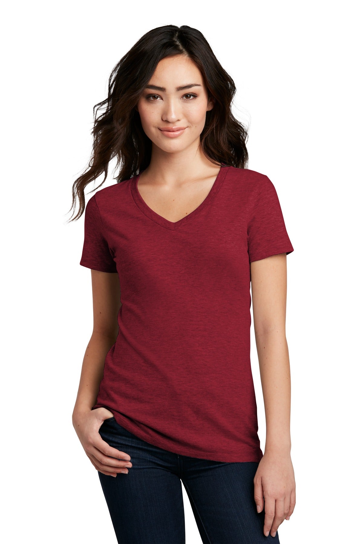 Totally perfect blend of cotton and poly.4.3-ounce 60/40 com - Red Fleck