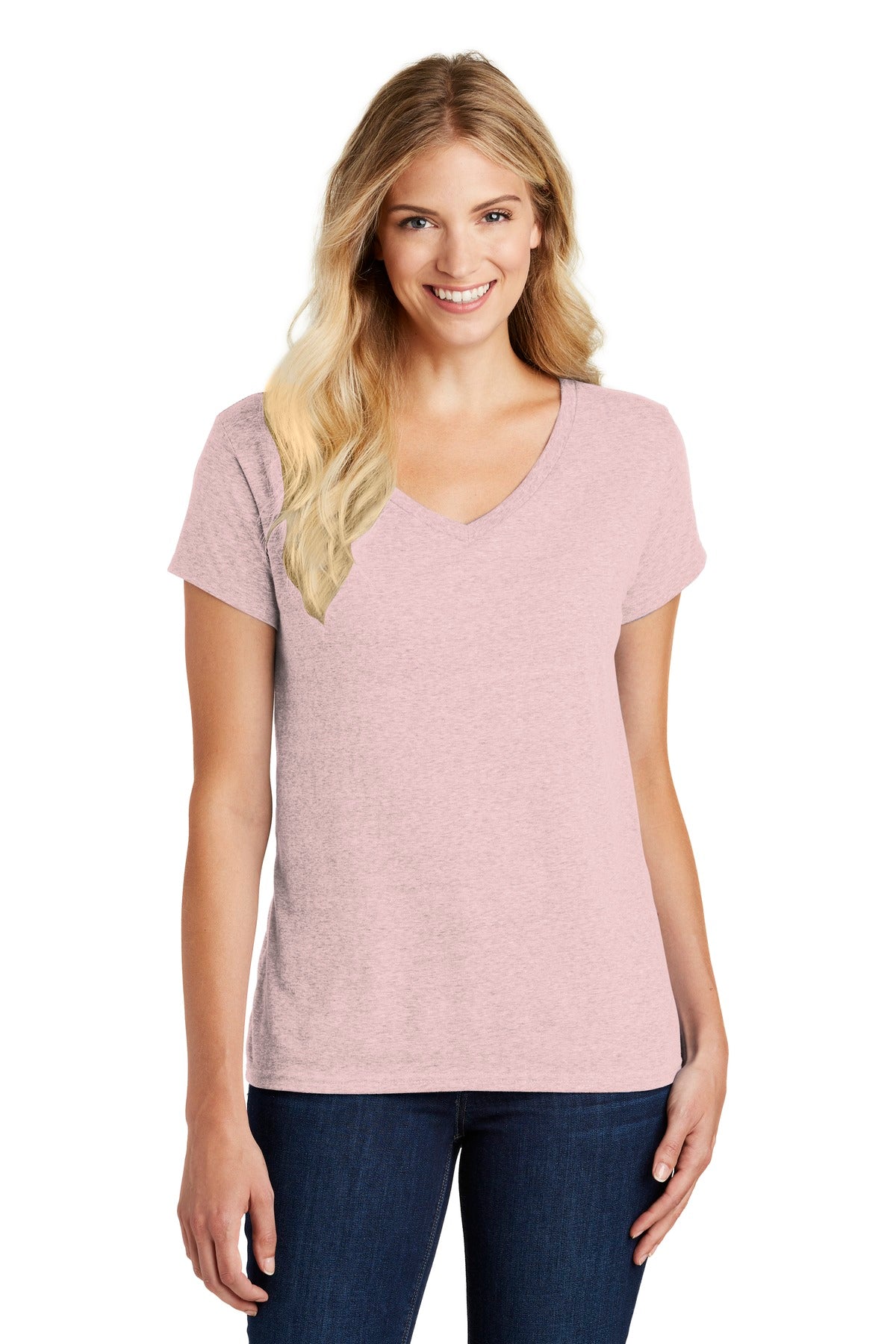 Totally perfect blend of cotton and poly.4.3-ounce 60/40 com - Heathered Lavender