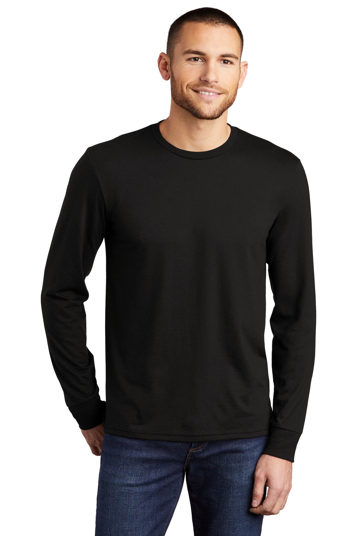 The long sleeve version of our perfect tri crew. 4.5-ounce 5 - Black