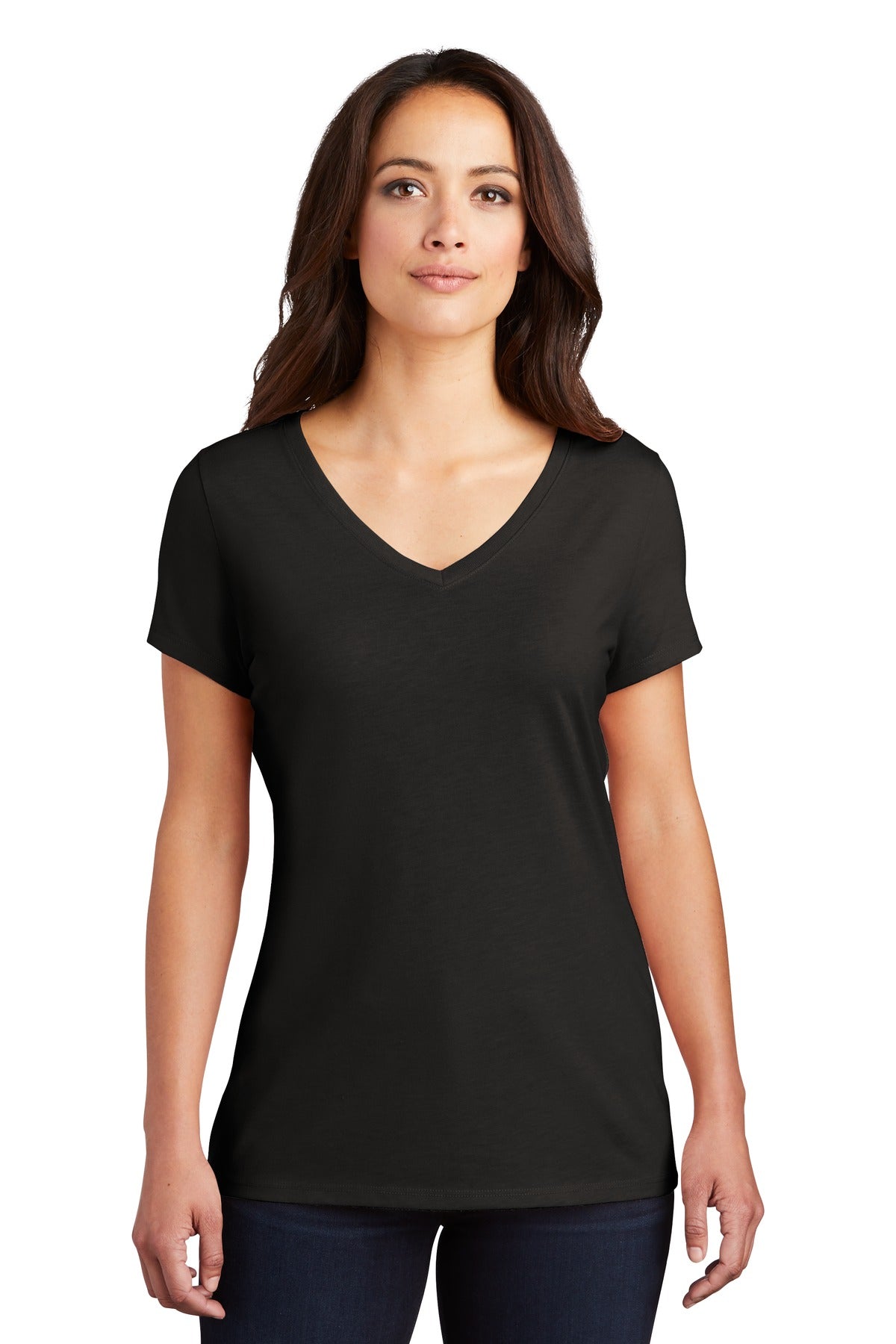 Lightweight and extra soft this tee is perfect. 4.5-ounce 50 - Black