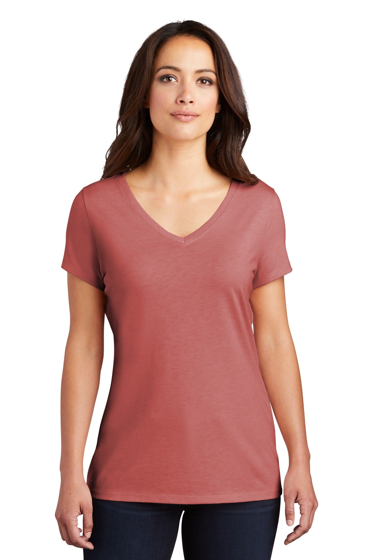 Lightweight and extra soft this tee is perfect. 4.5-ounce 50 - Blush Frost