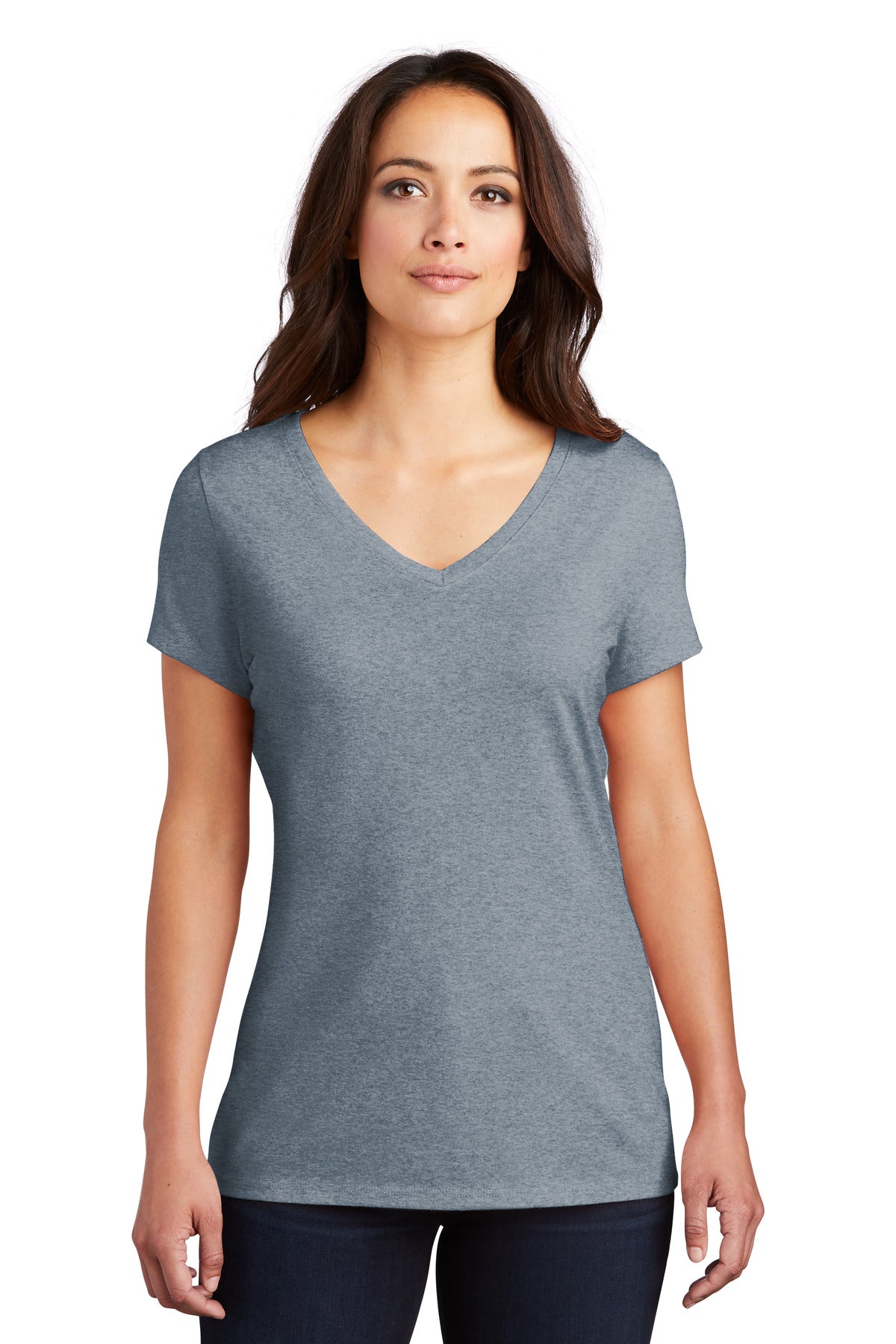 Lightweight and extra soft this tee is perfect. 4.5-ounce 50 - Flint Blue Heather