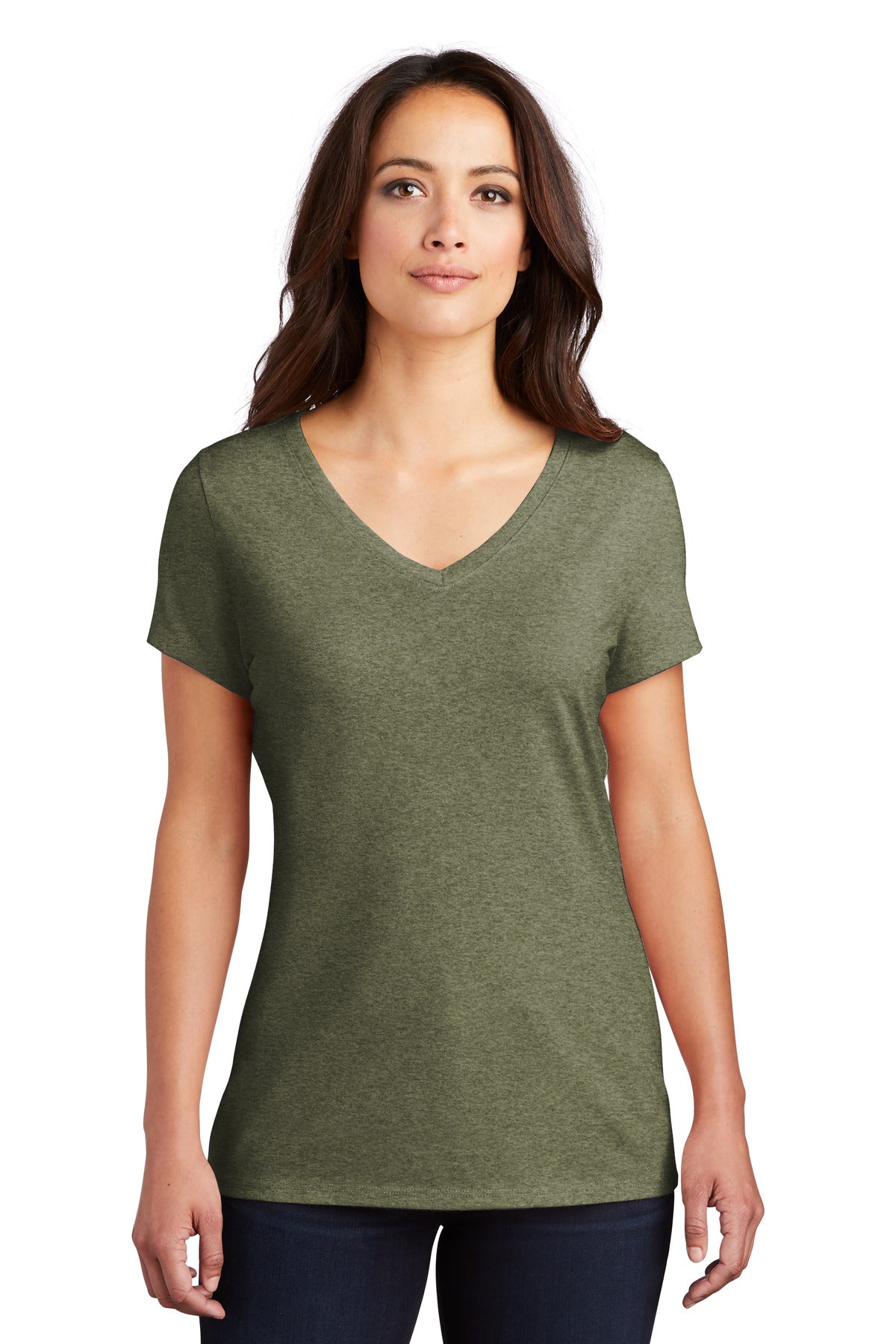 Lightweight and extra soft this tee is perfect. 4.5-ounce 50 - Military Green Frost