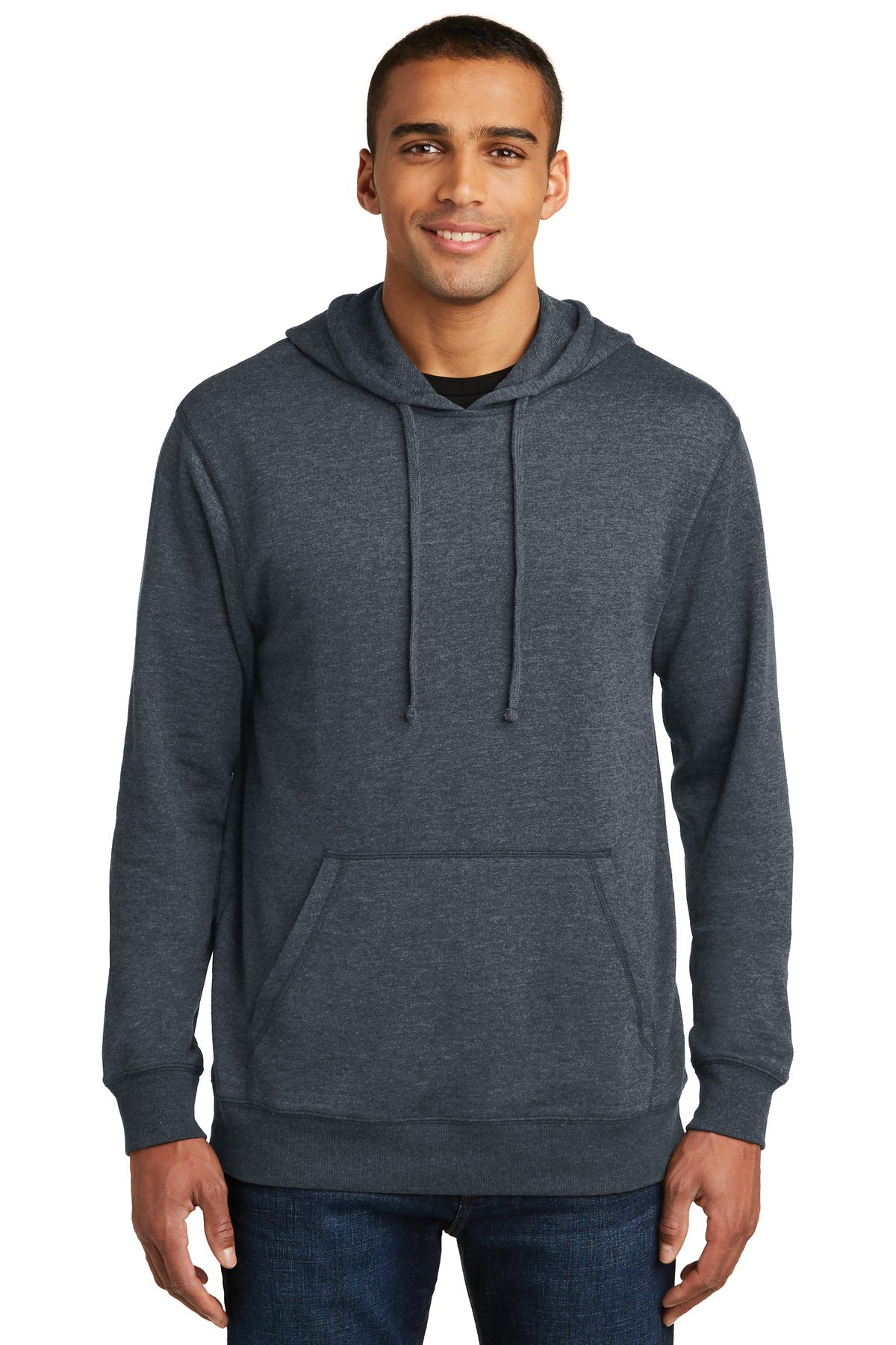 This lightweight hoodie is extra soft for go-anywhere style. - Heathered Navy