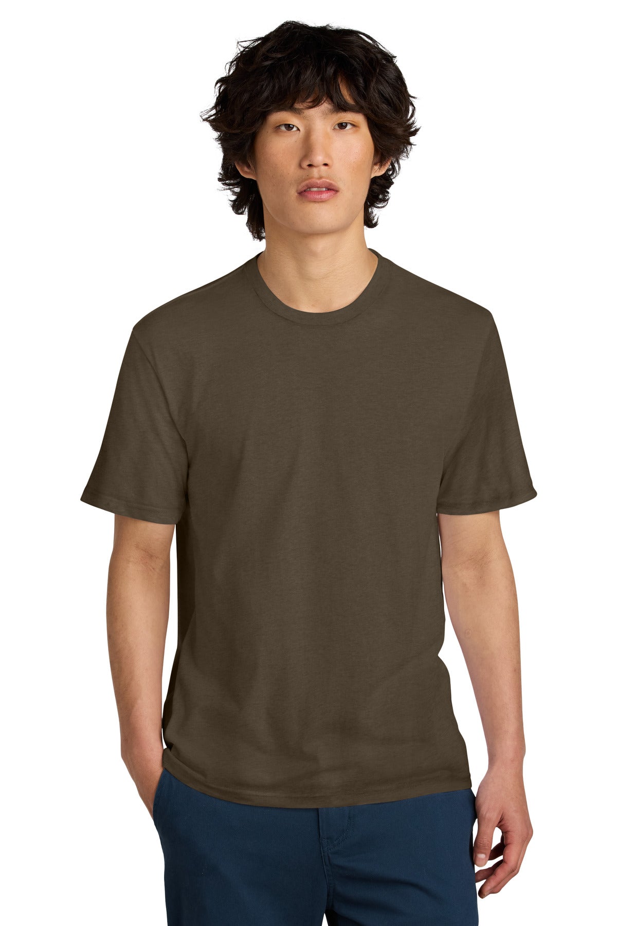 An effortless perfect tee for everyday wear. 4.3-ounce 100%  - Dark Mocha