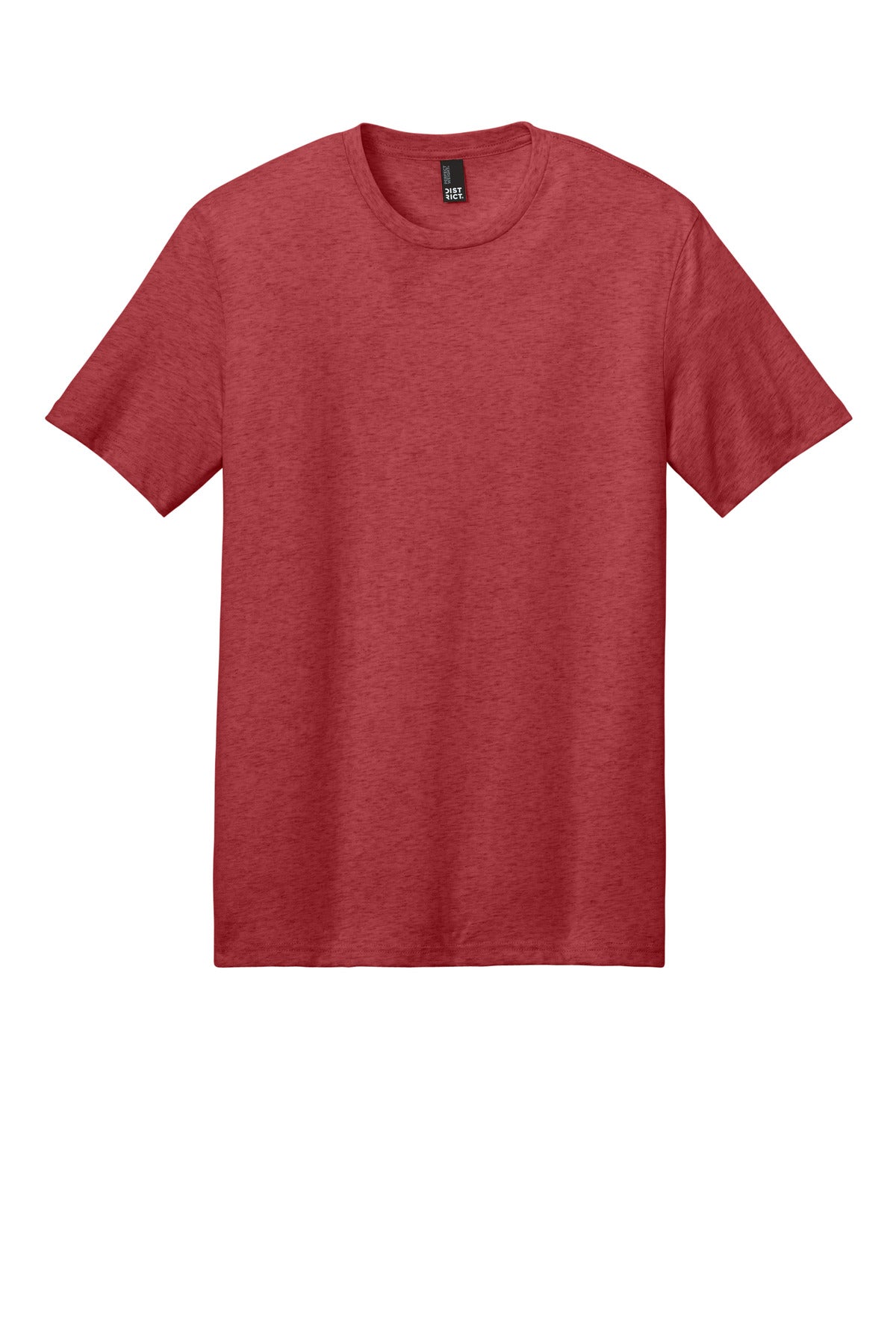 An effortless perfect tee for everyday wear. 4.3-ounce 100%  - Heathered Red