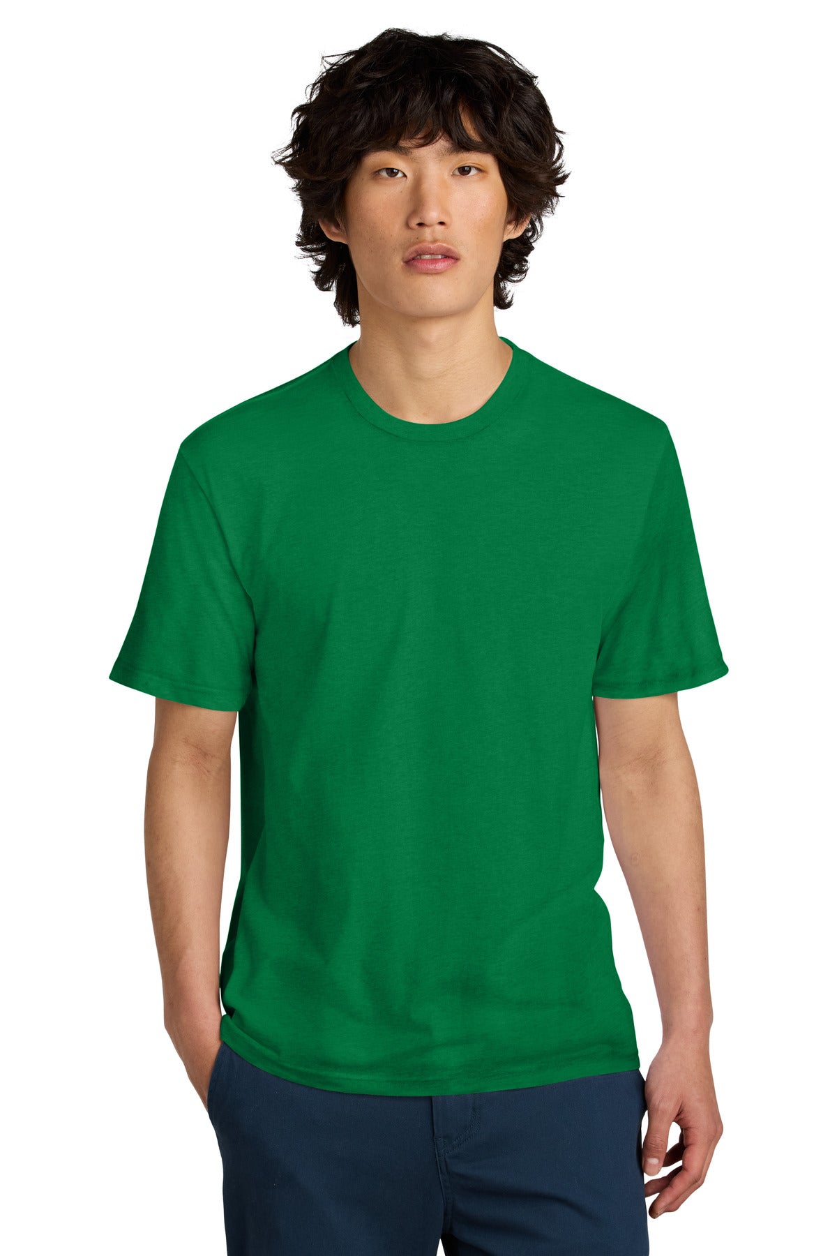 An effortless perfect tee for everyday wear. 4.3-ounce 100%  - Meadow Green