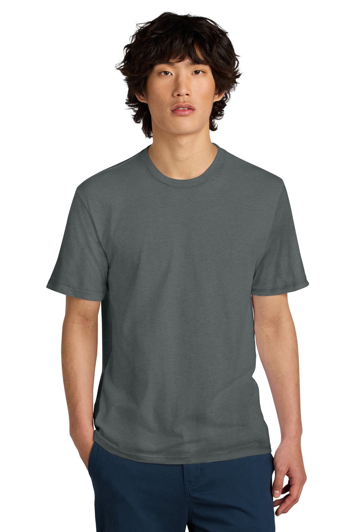 An effortless perfect tee for everyday wear. 4.3-ounce 100%  - Metal Grey