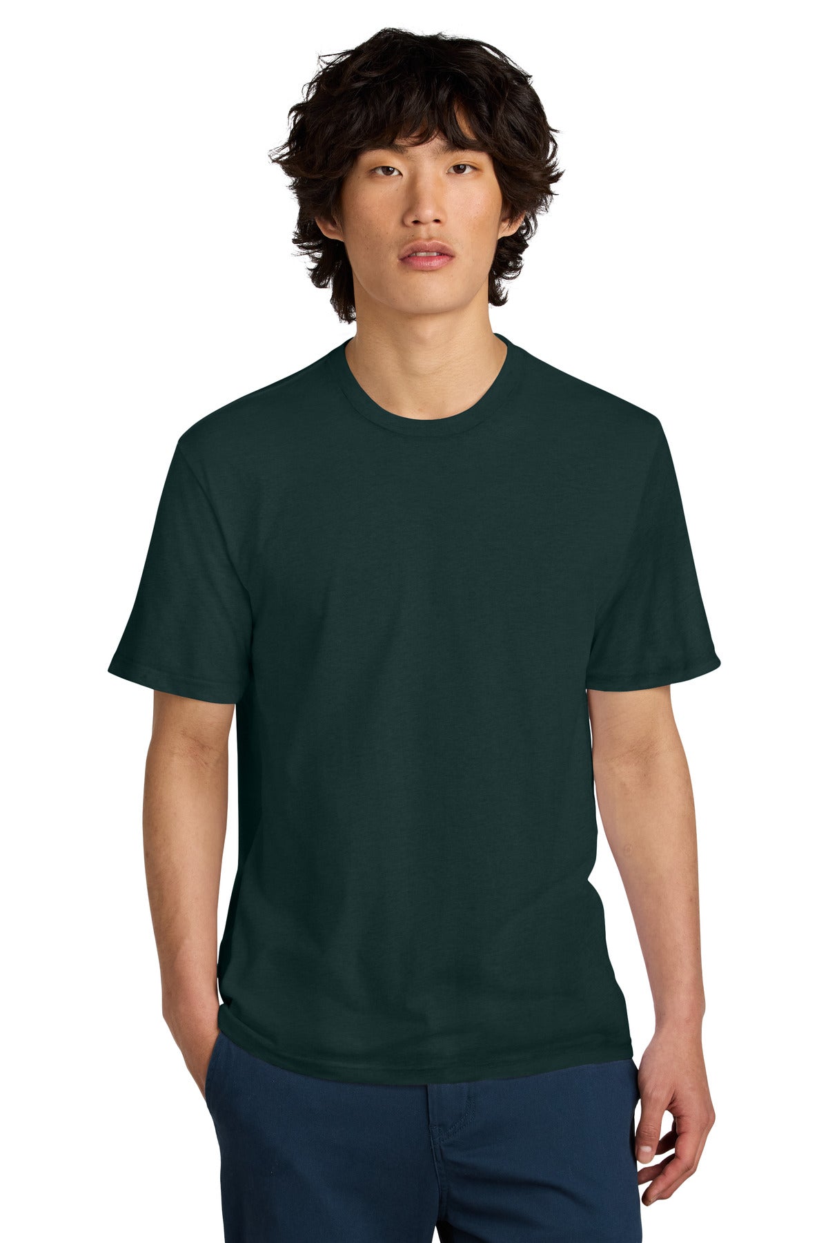 An effortless perfect tee for everyday wear. 4.3-ounce 100%  - Rainforest