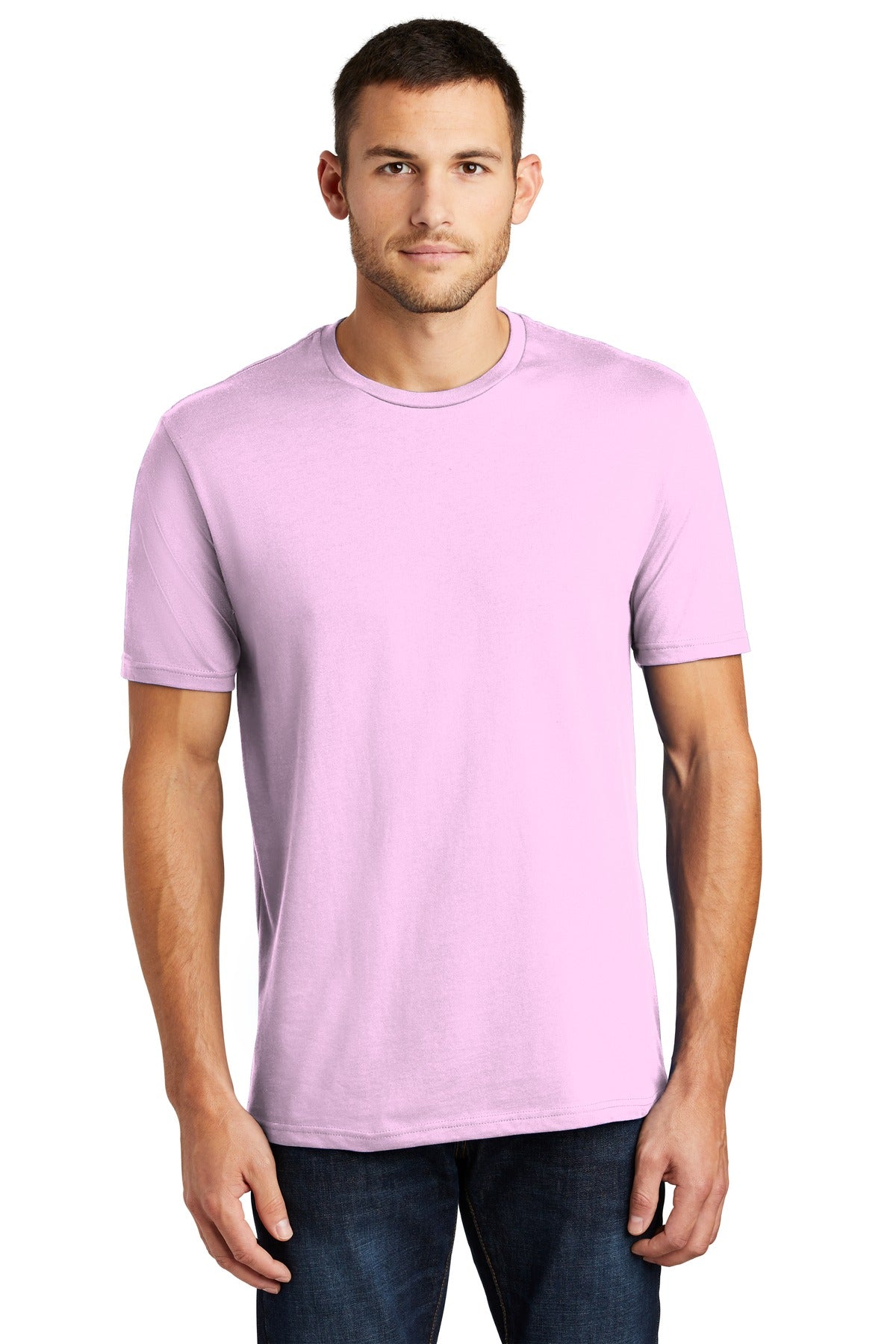 An effortless perfect tee for everyday wear. 4.3-ounce 100%  - Soft Purple