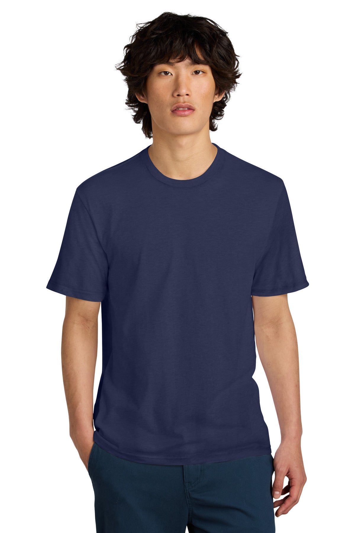 An effortless perfect tee for everyday wear. 4.3-ounce 100%  - Tanzanite