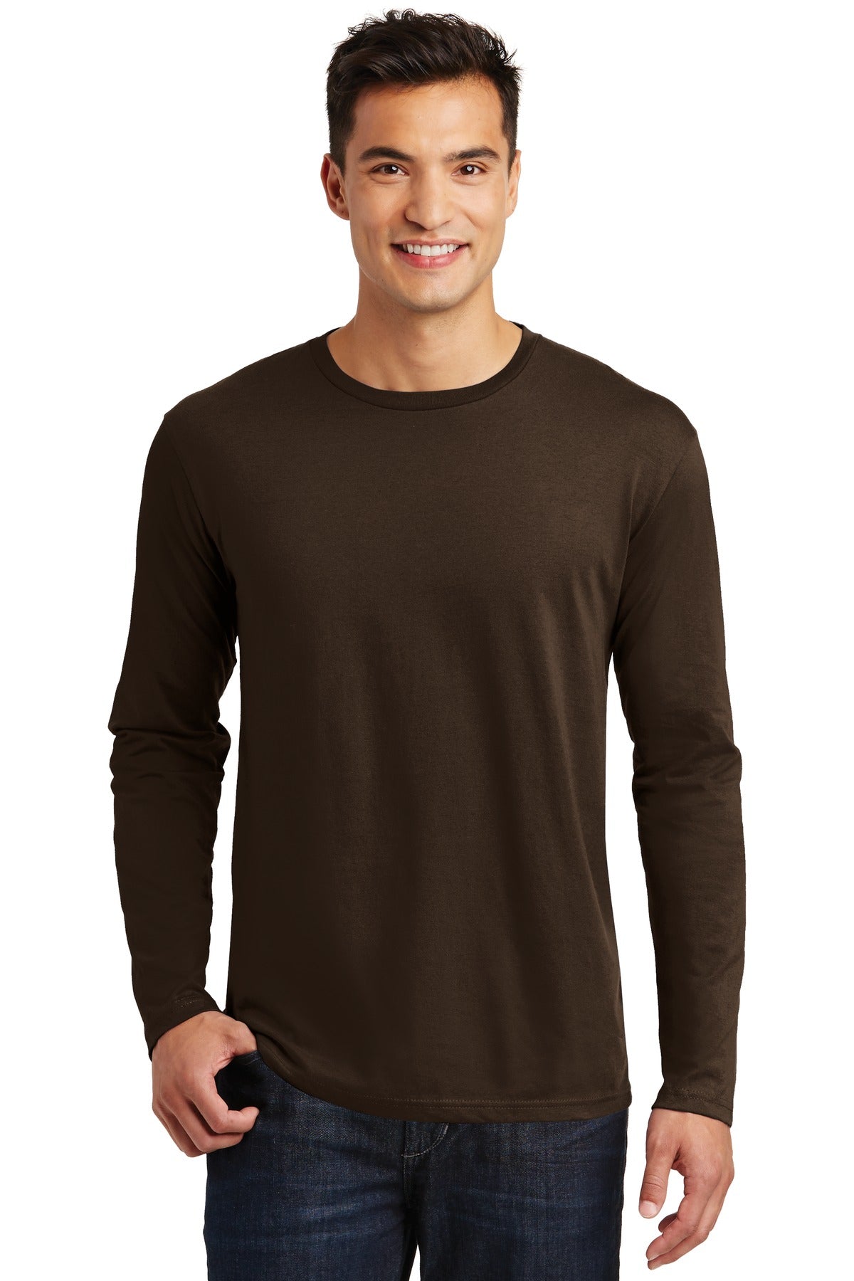 This long sleeve tee looks perfect by itself or layered. 4.3 - Espresso