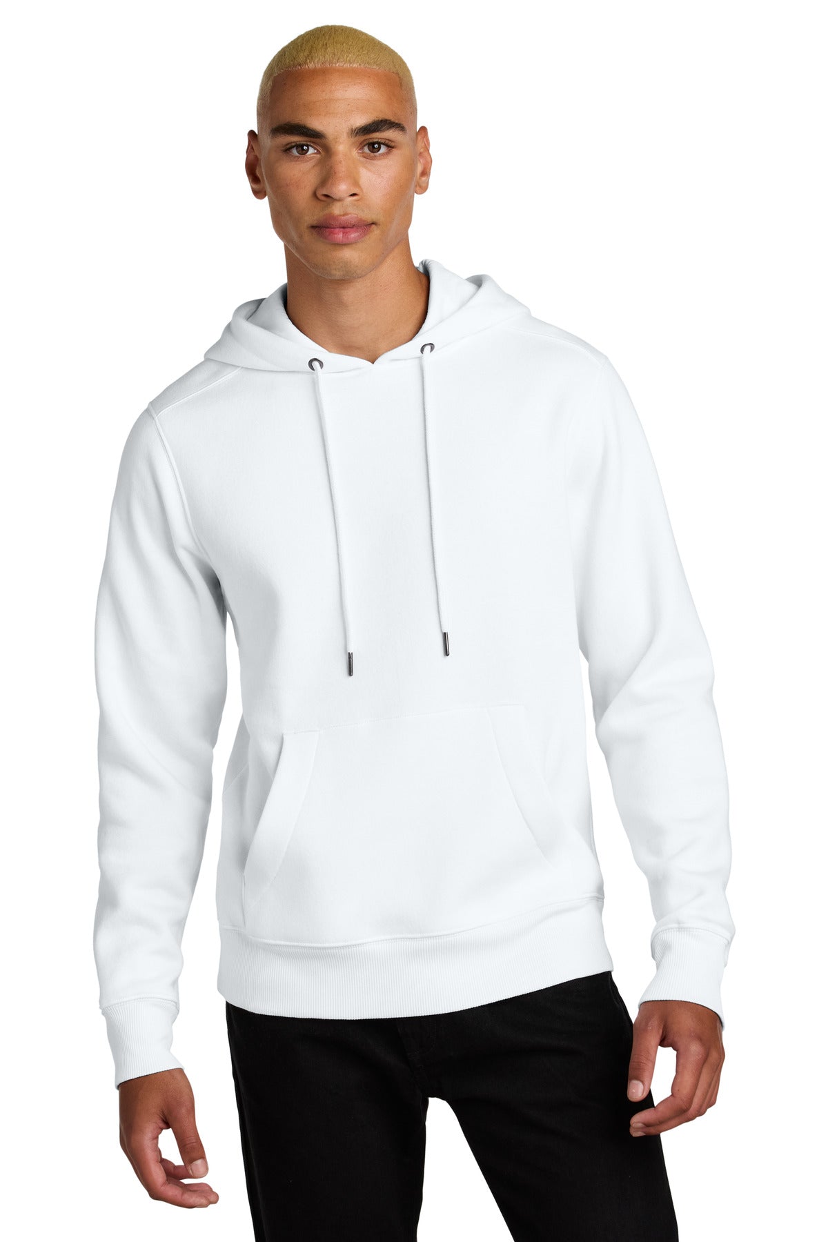 Perfect fleece in our premium 8.26-ounce weight. 8.26-ounce  - Bright White