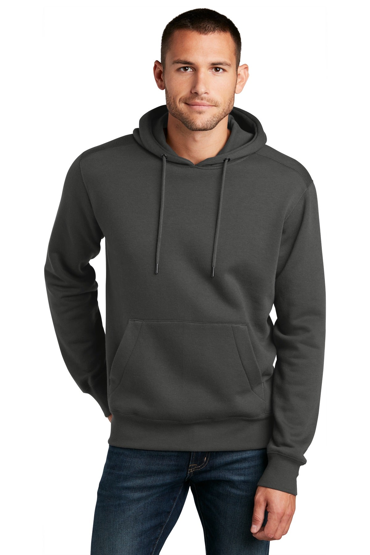 Perfect fleece in our premium 8.26-ounce weight. 8.26-ounce  - Charcoal
