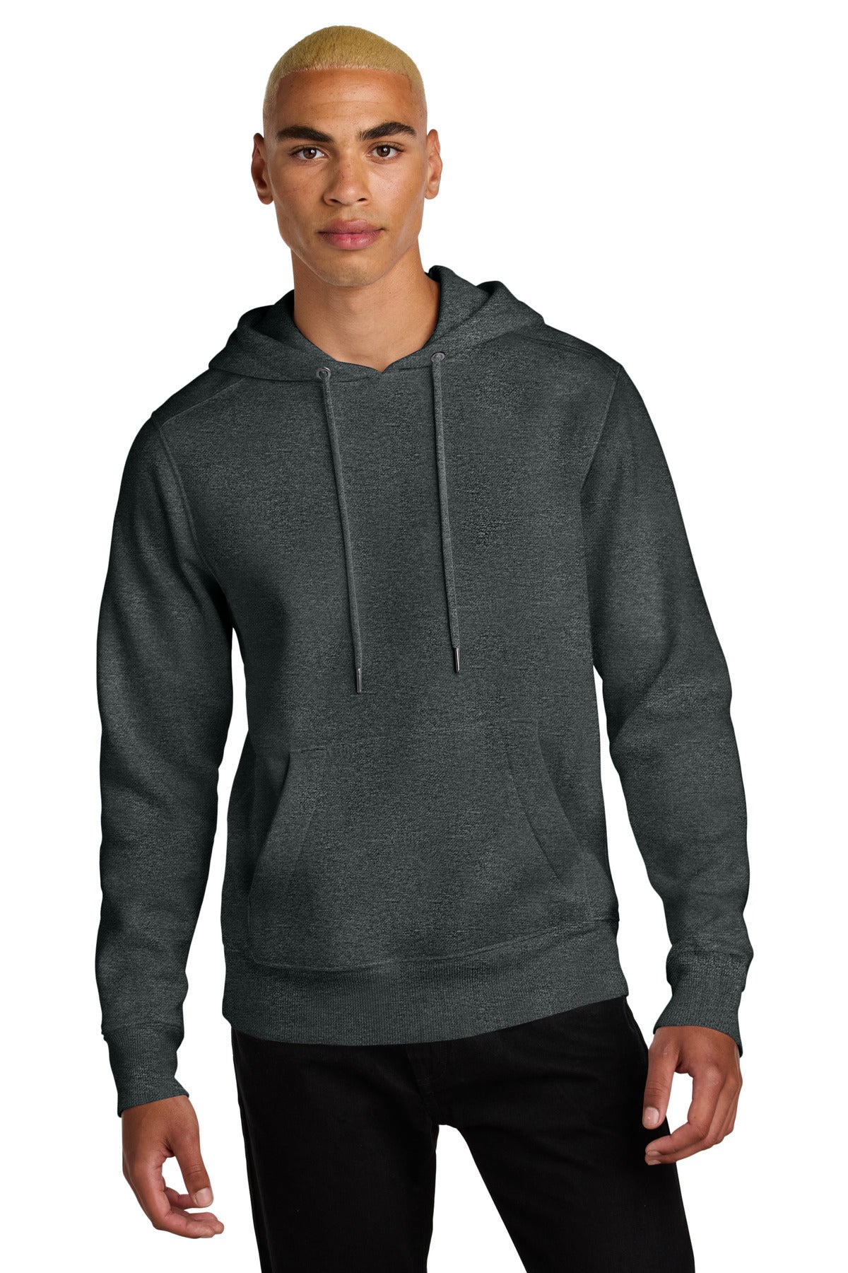 Perfect fleece in our premium 8.26-ounce weight. 8.26-ounce  - Heathered Charcoal