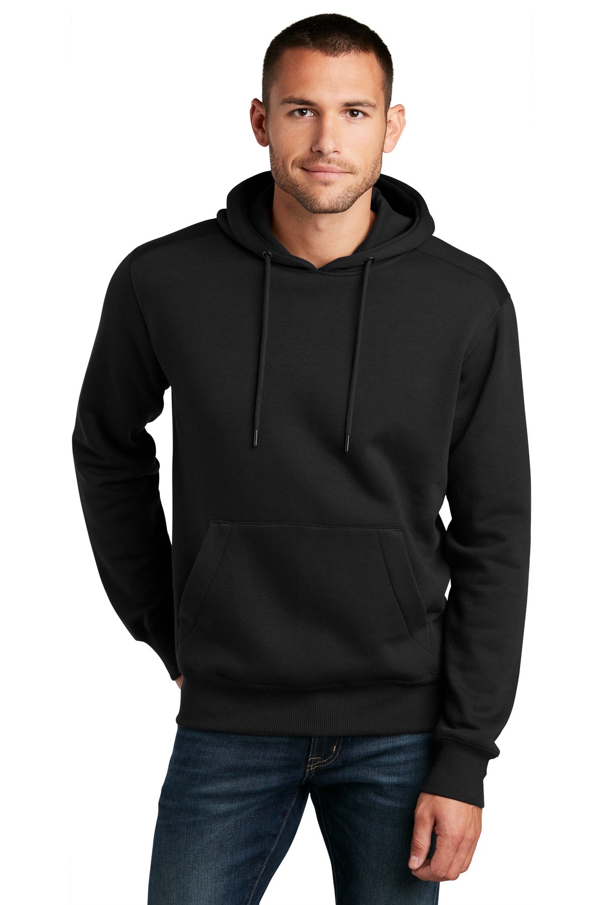Perfect fleece in our premium 8.26-ounce weight. 8.26-ounce  - Jet Black