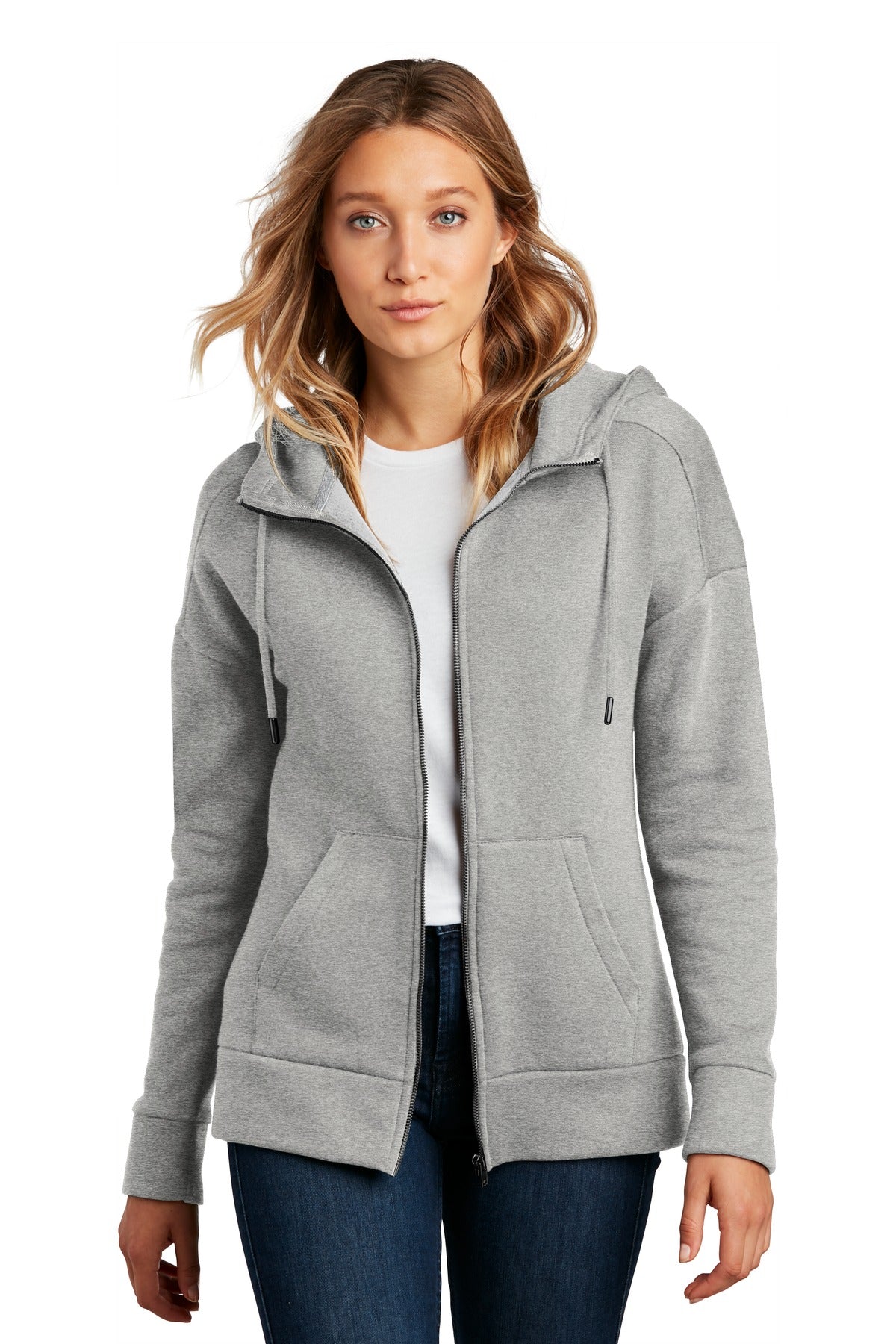 Perfect fleece in our premium 8.26-ounce weight. 8.26-ounce  - Heathered Steel