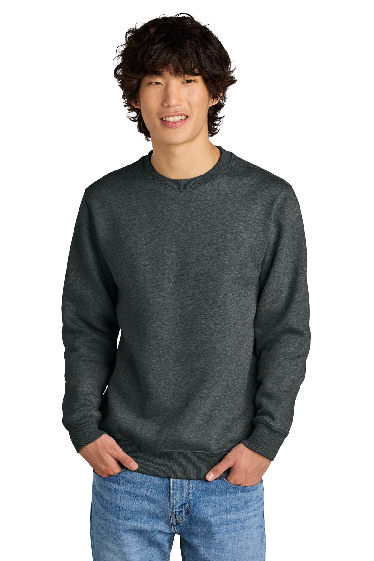 A new addition to the Perfect Weight Fleece collection this  - Heathered Charcoal