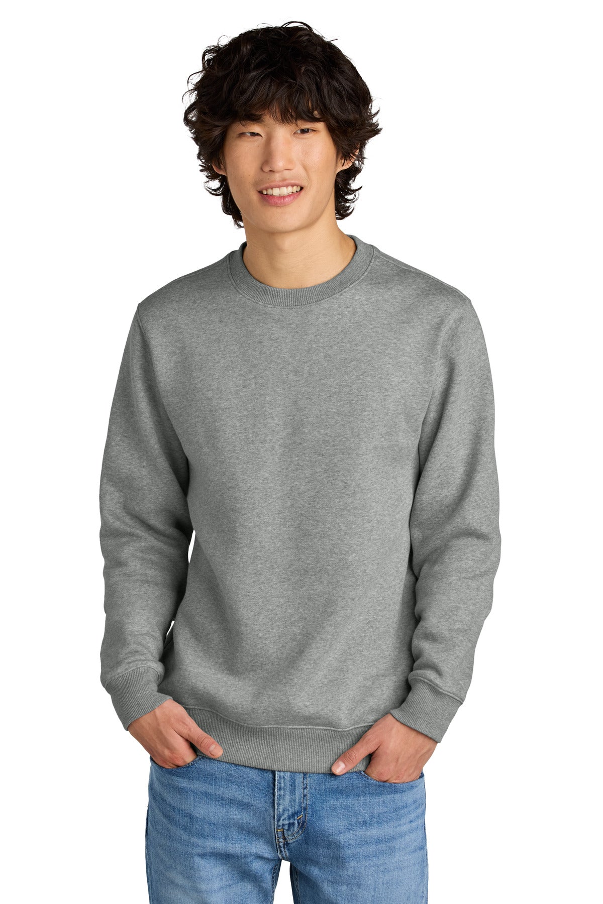 A new addition to the Perfect Weight Fleece collection this  - Heathered Steel