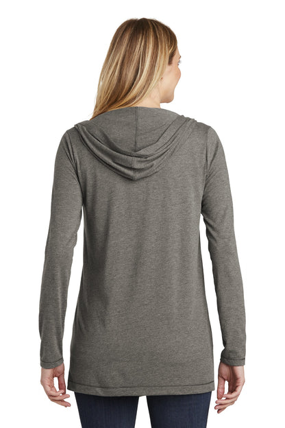 District ® Women's Perfect Tri ® Hooded Cardigan. DT156